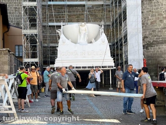 Macchina di Santa Rosa - Gloria arriva a San Sisto
