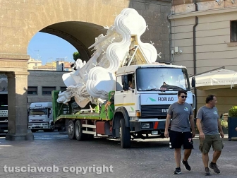Macchina di Santa Rosa - Gloria arriva a San Sisto
