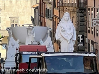 Macchina di Santa Rosa - Gloria arriva a San Sisto