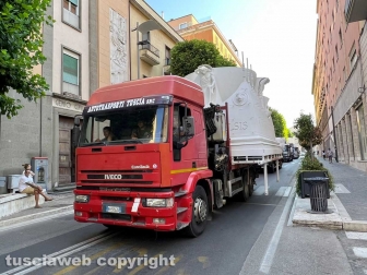 Macchina di Santa Rosa - Gloria arriva a San Sisto