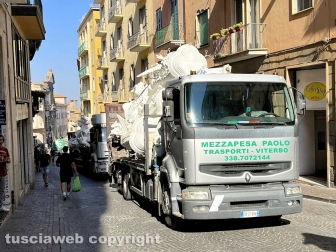 Macchina di Santa Rosa - Gloria arriva a San Sisto