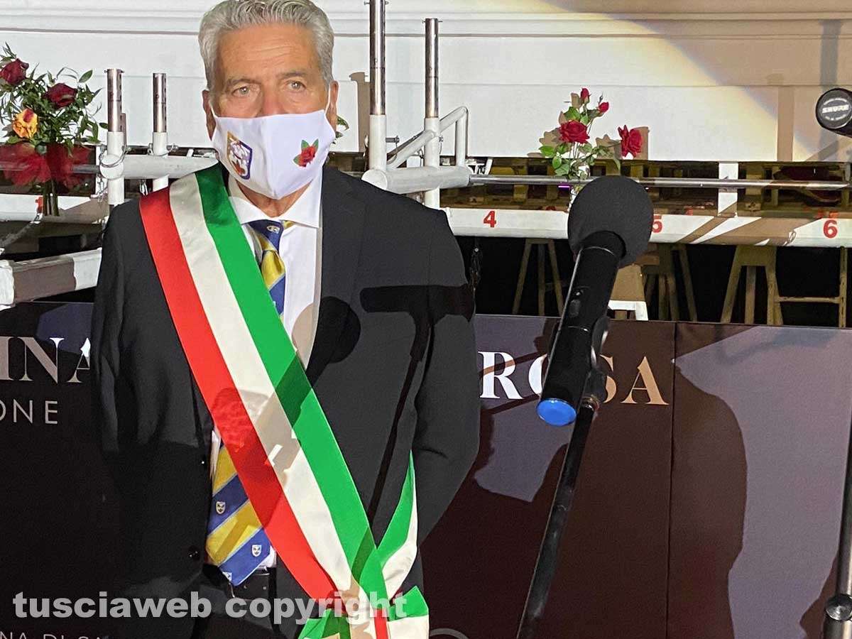 Macchina di santa Rosa 2021 - L'accensione di Gloria