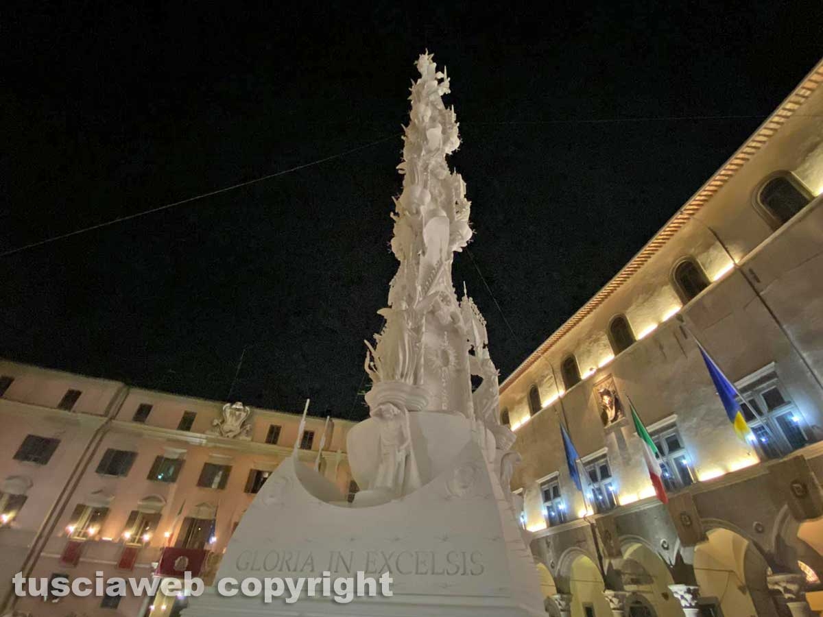 Macchina di santa Rosa 2021 - L'accensione di Gloria