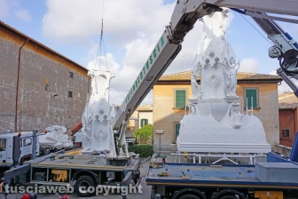 Gloria, smontaggio anticipato