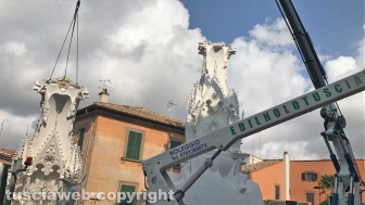 Gloria, smontaggio anticipato