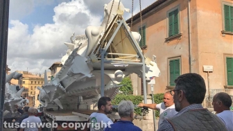 Gloria, smontaggio anticipato