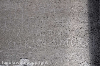 Graffiti e scritte sui muri