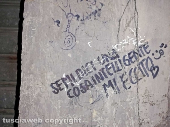 Graffiti e scritte sui muri