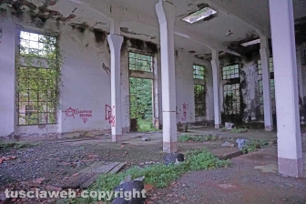 I graffiti all'interno della Chemical city