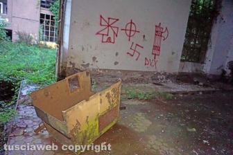 I graffiti all'interno della Chemical city