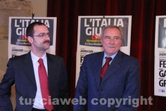 Pietro Grasso a Viterbo