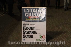 Pietro Grasso a Viterbo
