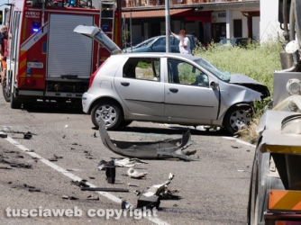 Grave incidente a Ponte di Cetti