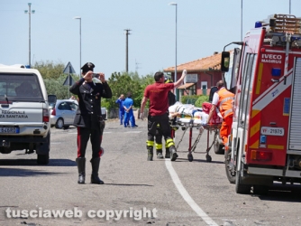 Grave incidente a Ponte di Cetti