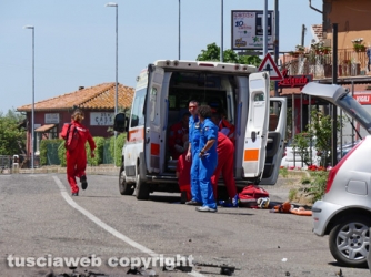 Grave incidente a Ponte di Cetti