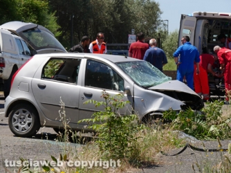 Grave incidente a Ponte di Cetti