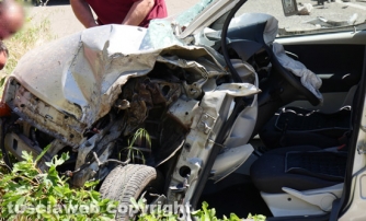 Grave incidente a Ponte di Cetti