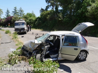 Grave incidente a Ponte di Cetti