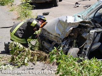 Grave incidente a Ponte di Cetti
