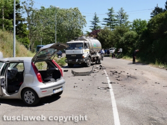 Grave incidente a Ponte di Cetti