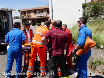 Grave incidente a Ponte di Cetti