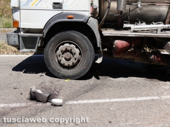 Grave incidente a Ponte di Cetti