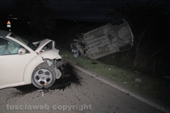 Viterbo - Grave incidente sulla Cassia nord