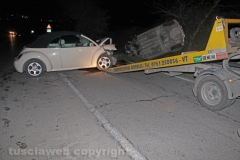 Viterbo - Grave incidente sulla Cassia nord