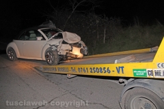 Viterbo - Grave incidente sulla Cassia nord