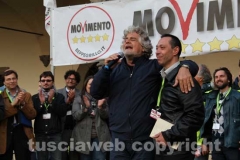 Grillo conquista piazza del Comune