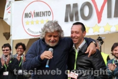 Grillo conquista piazza del Comune