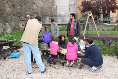 Guerrilla gardening a porta della Verità