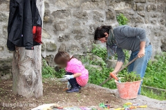 Guerrilla gardening a porta della Verità