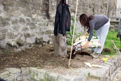 Guerrilla gardening a porta della Verità