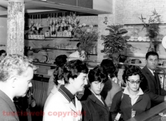 La gelateria dei fratelli Chiodi negli anni Sessanta