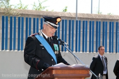 Il comandante provinciale colonnello Gianluca Dell\'Agnello
