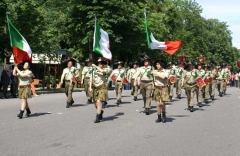 I bersaglieri a Milano