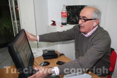 L\'attesa dei risultati delle elezioni regionali nella sede del Pd