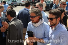Mario Lega alla presentazione dei candidati di Fondazione