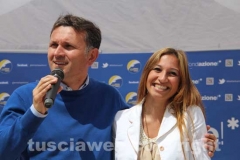 Gianmaria Santucci e Veronica Camerdella