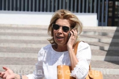 Gabriela Grassini si reca in procura