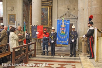 I carabinieri festeggiano la Virgo Fidelis