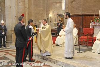 I carabinieri festeggiano la Virgo Fidelis