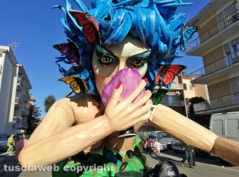 I carri del carnevale di Civita Castellana