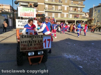 I carri del carnevale di Civita Castellana
