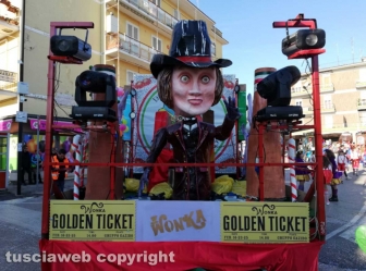 I carri del carnevale di Civita Castellana