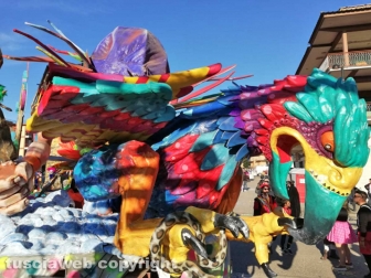 I carri del carnevale di Civita Castellana