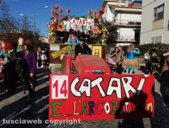 I carri del carnevale di Civita Castellana