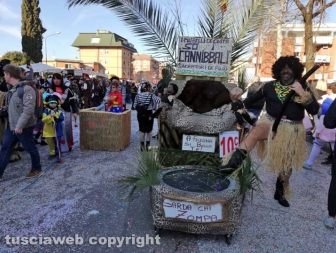 I carri del carnevale di Civita Castellana