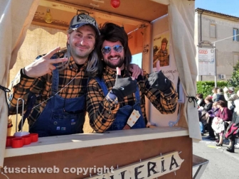 I carri del carnevale di Civita Castellana